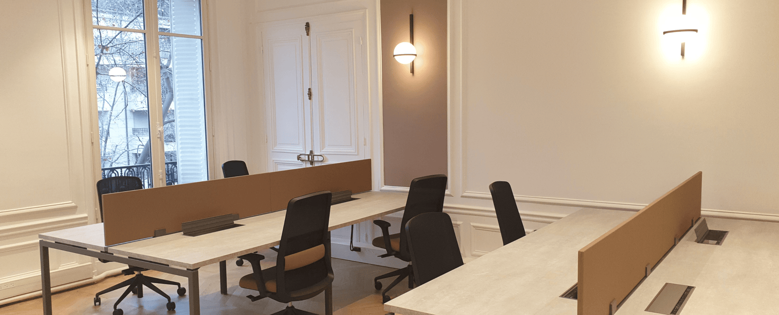 Aménagement d'un plateau de bureaux à Paris pour Gecina