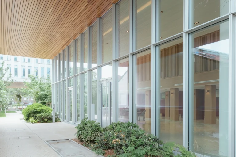 Image de l’extérieur du bâtiment après travaux
