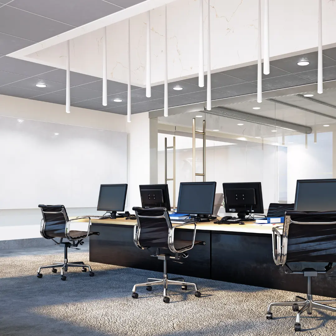 Salle de réunion moderne d’entreprise