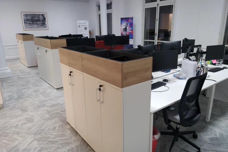 Aménagement des bureaux pour un acteur du secteur pharmaceutique