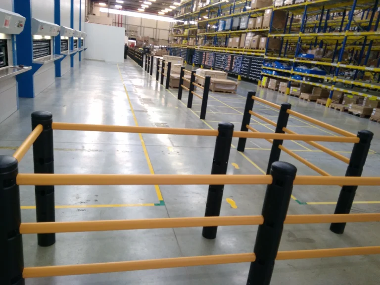 Travaux d’agencement sur site logistique